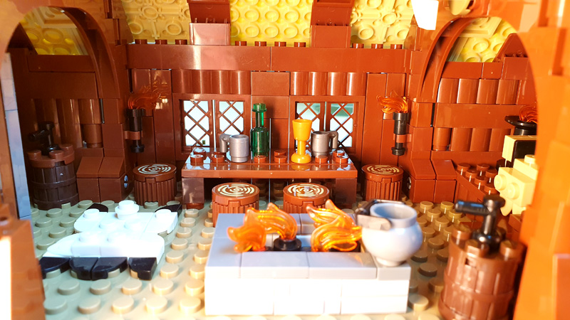 LesDiy Methalle Wikinger Bricks_Fan_uy Haupthaus Inneneinrichtung