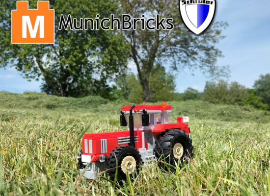 Vorverkauf für MunichBricks Schlüter Traktor gestartet