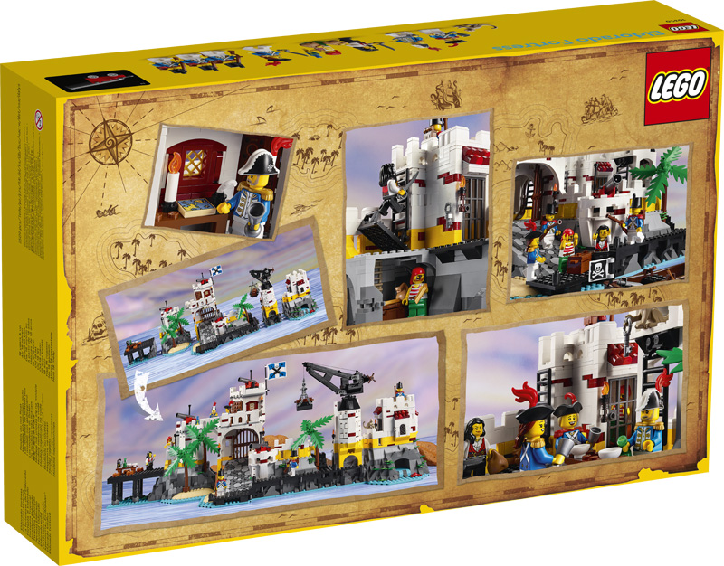 LEGO Eldorado Festung 10320 Box Rückseite