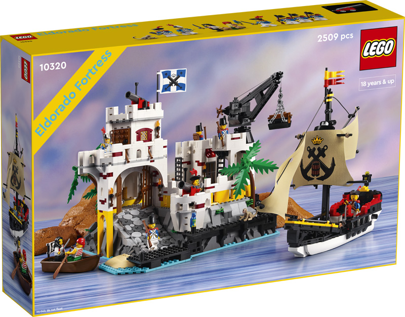 LEGO Eldorado Festung 10320 Box Vorderseite
