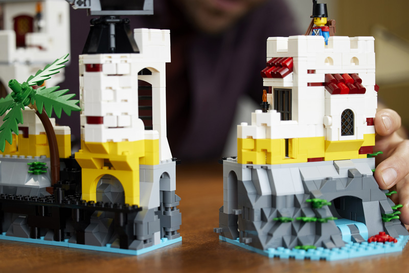 LEGO Eldorado Festung 10320 Detail modular