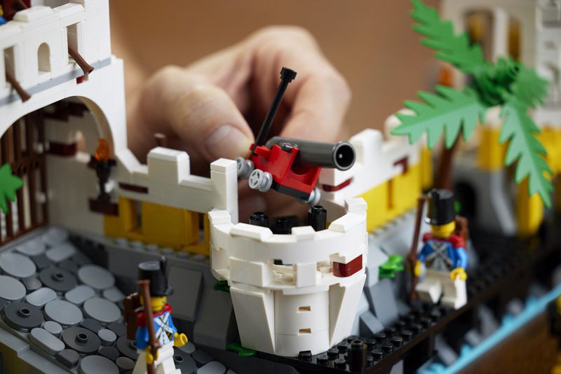 LEGO Eldorado Festung 10320 Detail Kanone