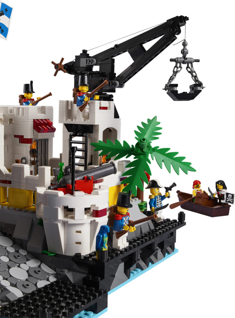 LEGO Eldorado Festung 10320 Detail Kran