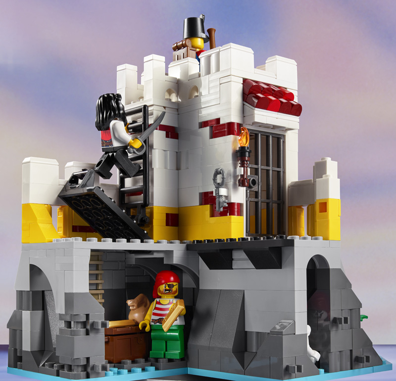 LEGO Eldorado Festung 10320 Setdetail Minifiguren Soldat und Pirat