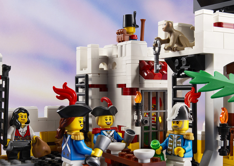 LEGO Eldorado Festung 10320 Setdetail Minifiguren