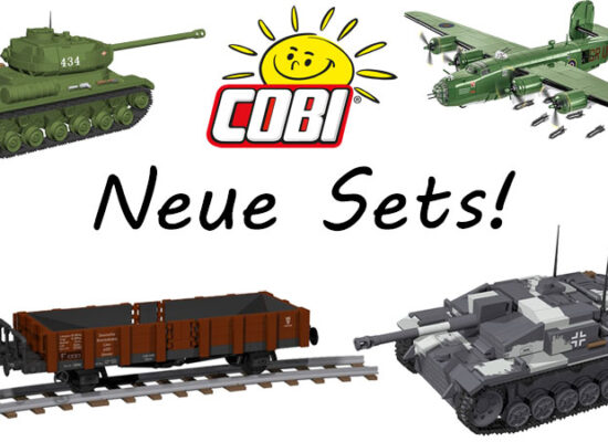 Viele neue Sets für den Juli angekündigt und weitere News aus der COBI-Welt (#48)