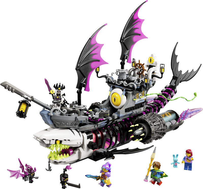 LEGO DreamZzz Albtraum-Haischiff 71469 Set
