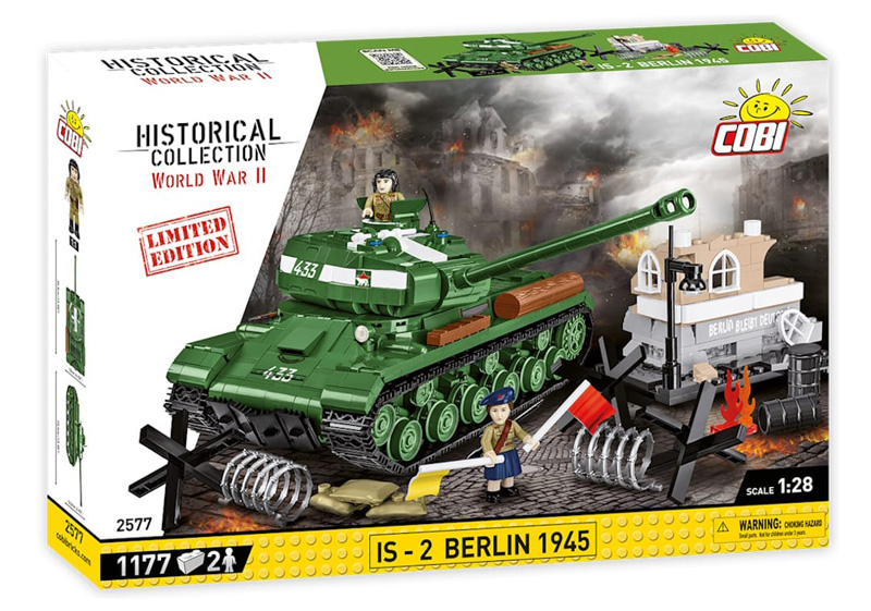 COBI News IS-2 Berlin 1945 Limited Edition 2577 Box Vorderseite