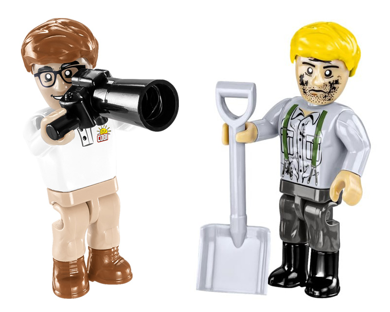 COBI News 50 Minifiguren nach VOrbild von Wiktor Srodecki und Arthur Machlowski