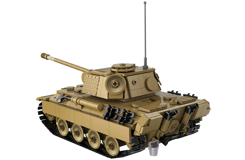 CaDA Panther Tank C61073W Rückseite