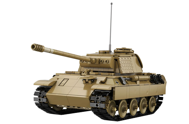 CaDA Panther Tank C61073W Set Vorderseite