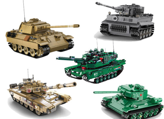 Motorisierte Militärmodelle: Die besten CaDA Panzer