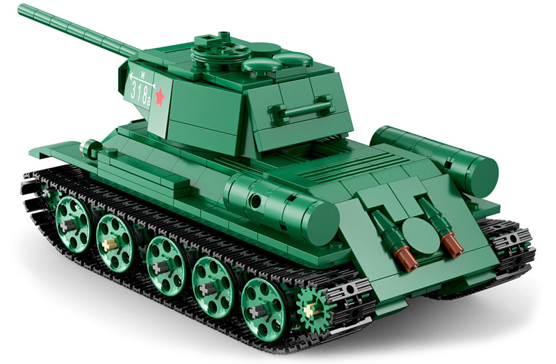 CaDA T-34 Medium Tank C61072W Rückseite