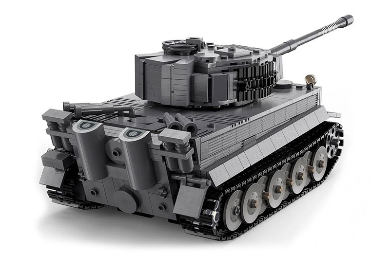 CaDA Tiger Tank C61071W Rückseite