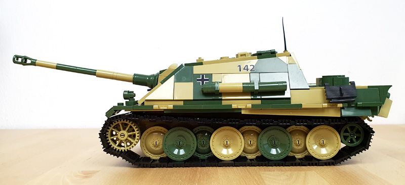 COBI Jagdpanther Sd.Kfz 173 2574 Seitenansicht