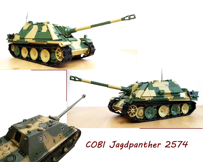 COBI Jagdpanther Sd.Kfz 173 2574 Titel