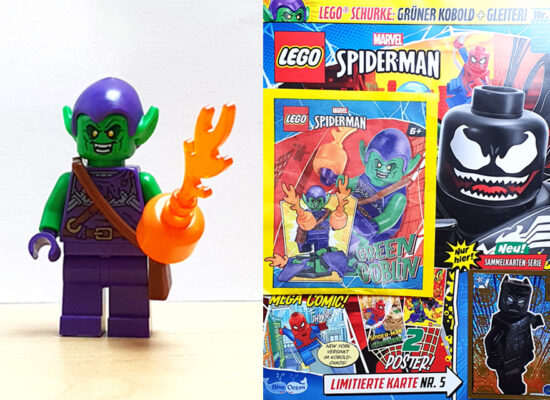 LEGO® Spider-Man Magazin 4/2023 mit Green Goblin Minifigur
