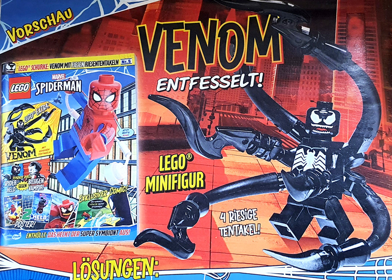 LEGO Spider-Man Magazin 4/2023 Vorschau Ausgabe Nr. 5