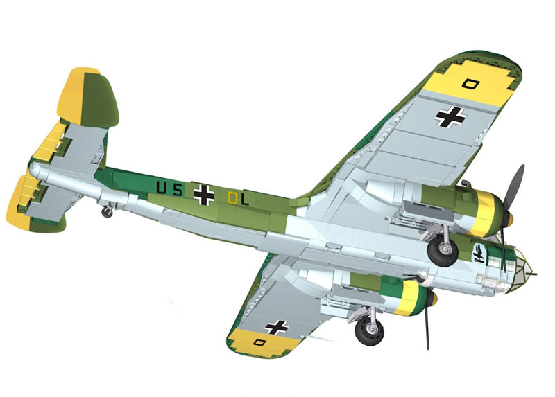 COBI 51 Dornier Do17 5753 Limited Edition Unterseite