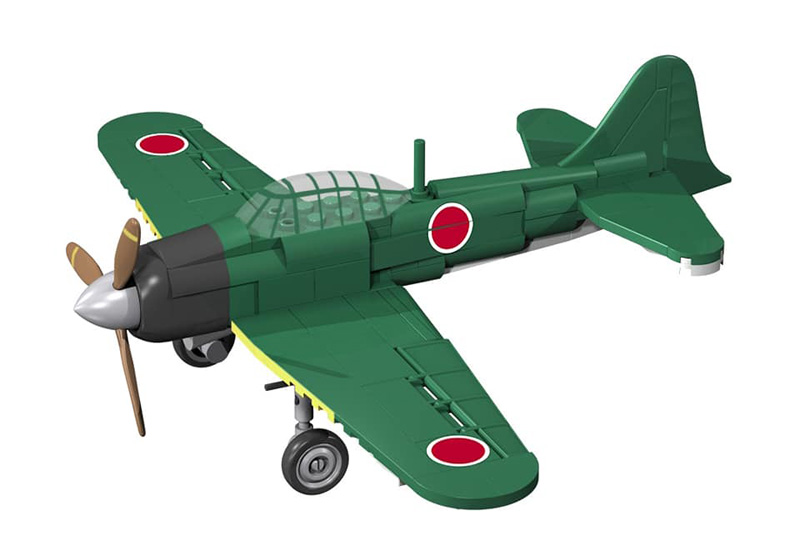 COBI 51 Flugzeuge 1:35 Mitsusbishi A6m2 Zero Zen 5861