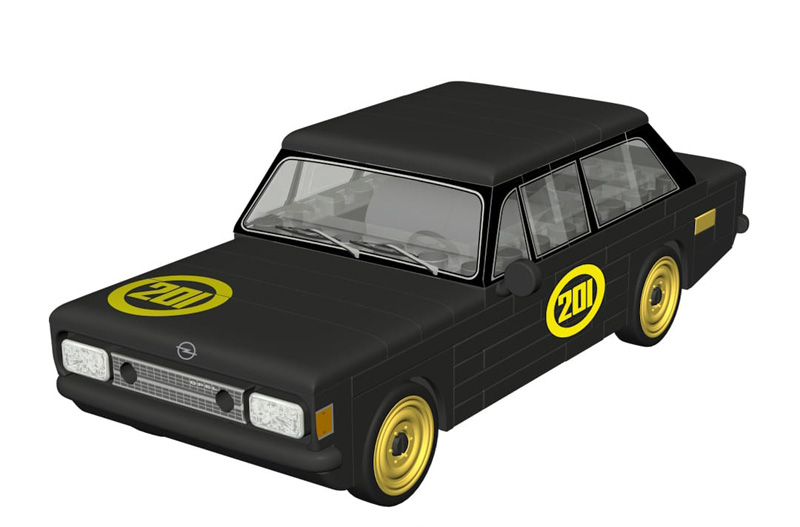 COBI 51 Opel C Schwarze Witwe 24597 1:35