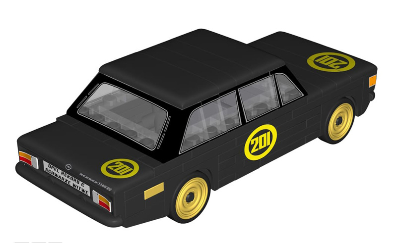 COBI 51 Opel C Schwarze Witwe 24597 1:35