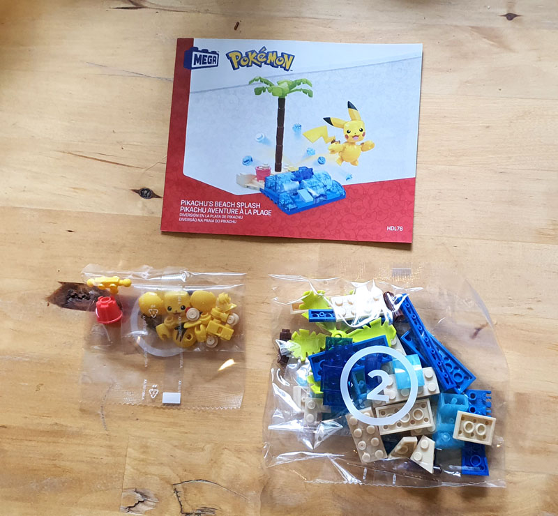 MEGA Pikachus Strandtag HDL76 Inhalt