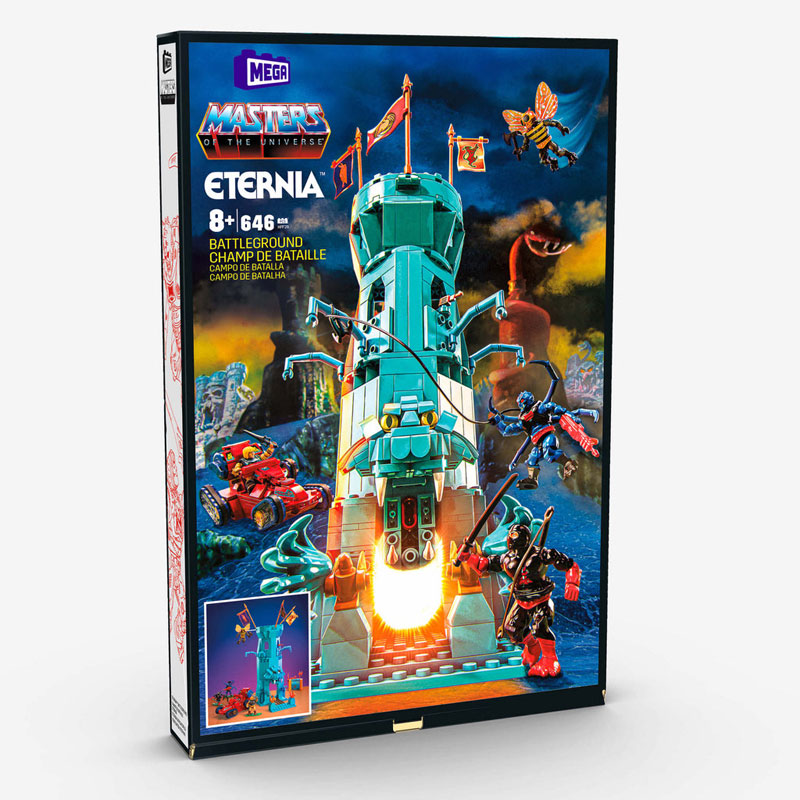 MEGA Masters of the Universe Eternia Battleground HFF28 Box