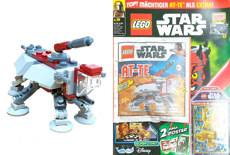 LEGO Star Wars Heft 98/2023 mit AT-TE Titel
