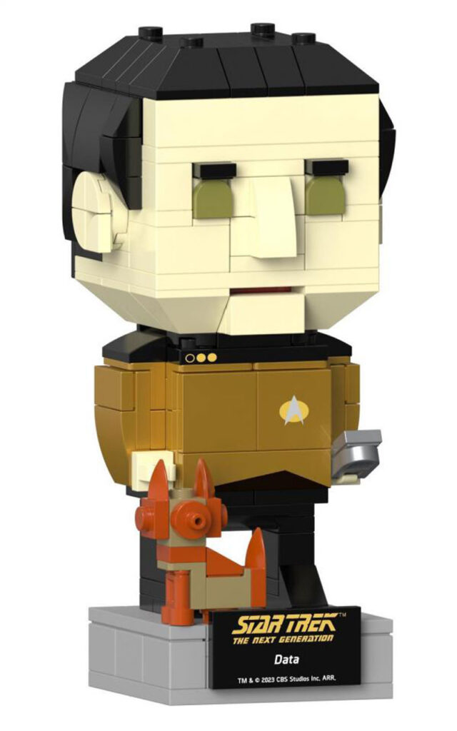 BlueBrixx Star Trek Brick Buddies Data 105702 Vorderseite