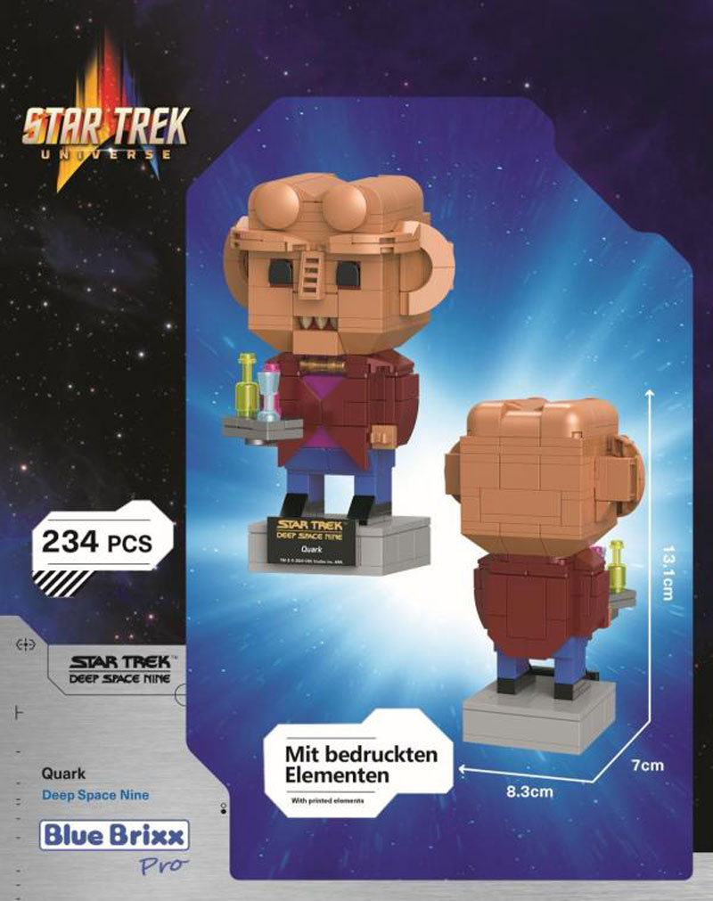 blueBrixx Star Trek 5. Welle Quark Brick Buddy 105704 Box