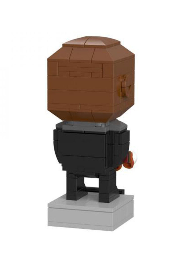 BlueBrixx Star Trek Brick Buddies Sisko 105704 Rückseite