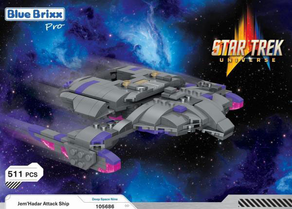 BlueBrixx Star Trek Jem Hadar Attack Ship 105686 Box