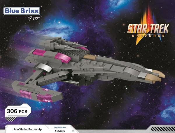 BlueBrixx Star Trek Jem Hadar Battleship 105695 Box Vorderseite