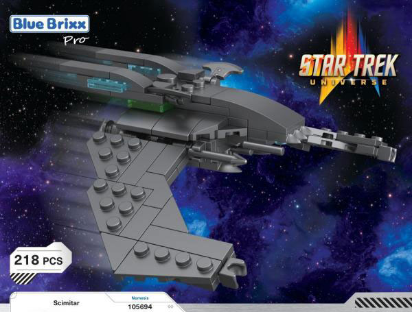 BlueBrixx Star Trek Scimitar 105694 Box Vorderseite