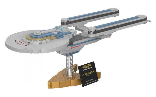 BlueBrixx Star Trek USS Excelsior NX-2000 105689 Set