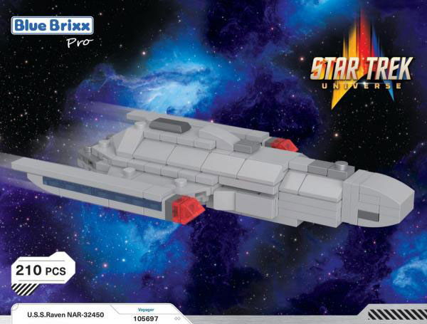 BlueBrixx Star Trek USS Raven 105697 Box Vorderseite
