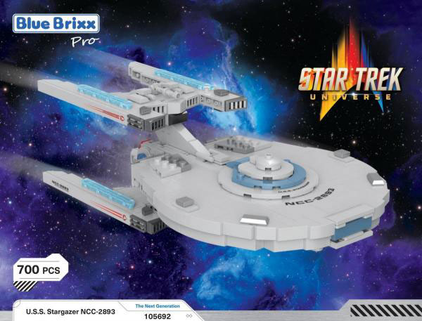 BlueBrixx Star Trek USS Stargazer 105692 Box Vorderseite