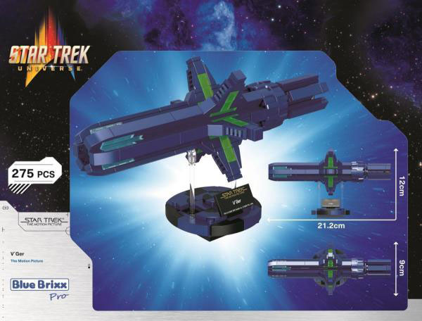 BlueBrixx Star Trek V`Ger 105693 Box Rückseite