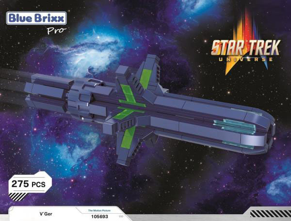 BlueBrixx Star Trek V`Ger 105693 Box Vorderseite