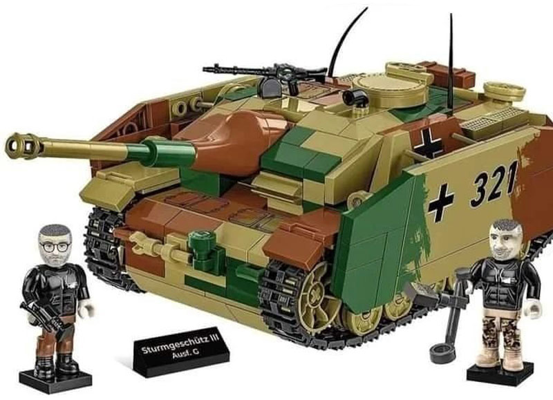 COBI Neuheiten August 2023 Stug III Ausf. G 2285 Minifiguren