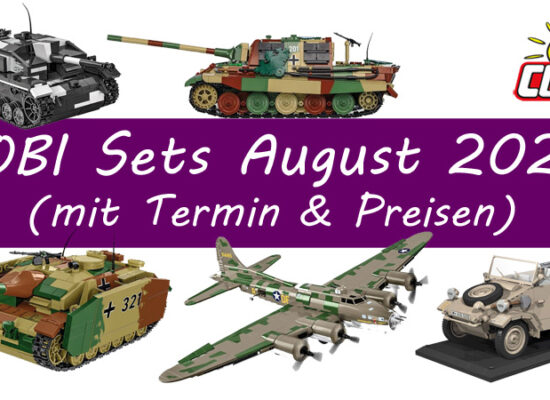 Neue Sets von COBI im August 2023