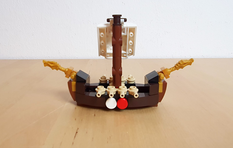LEGO Explorer Magazin 5/2023 Wikingerschiff Rückseite