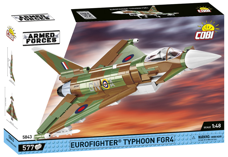 COBI Eurofighter Typhoon 5843 England Box Vorderseite