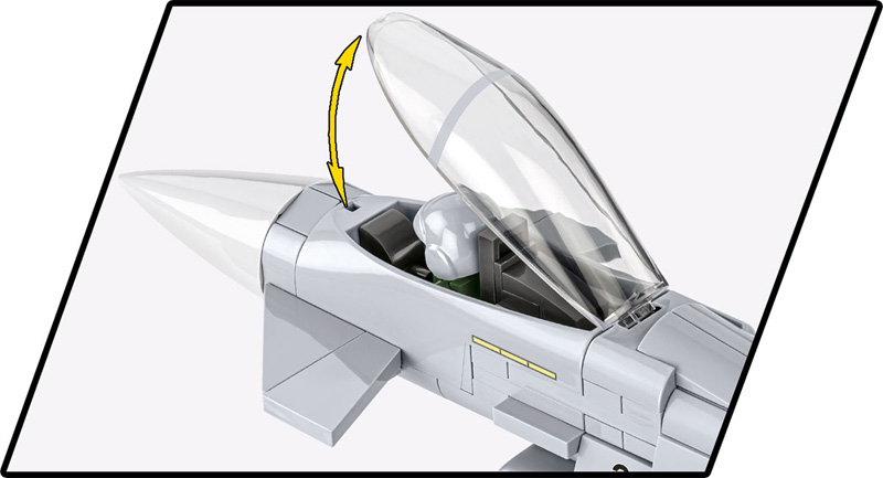 COBI Eurofighter 5848 Cockpit geöffnet