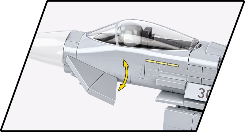 COBI Eurofighter 5848 Cockpit geschlossen