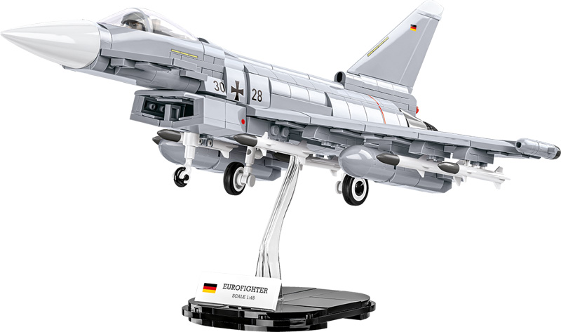COBI Eurofighter 5848 Set auf Displayständer