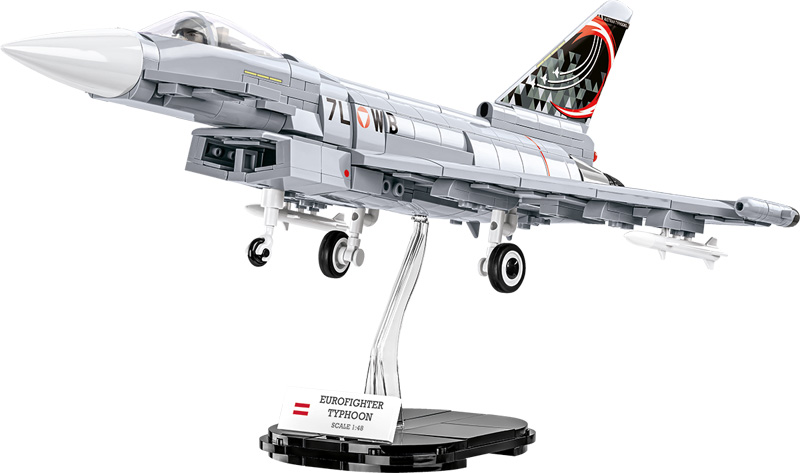 COBI Eurofighter 5850 Österreich Set auf Displayständer