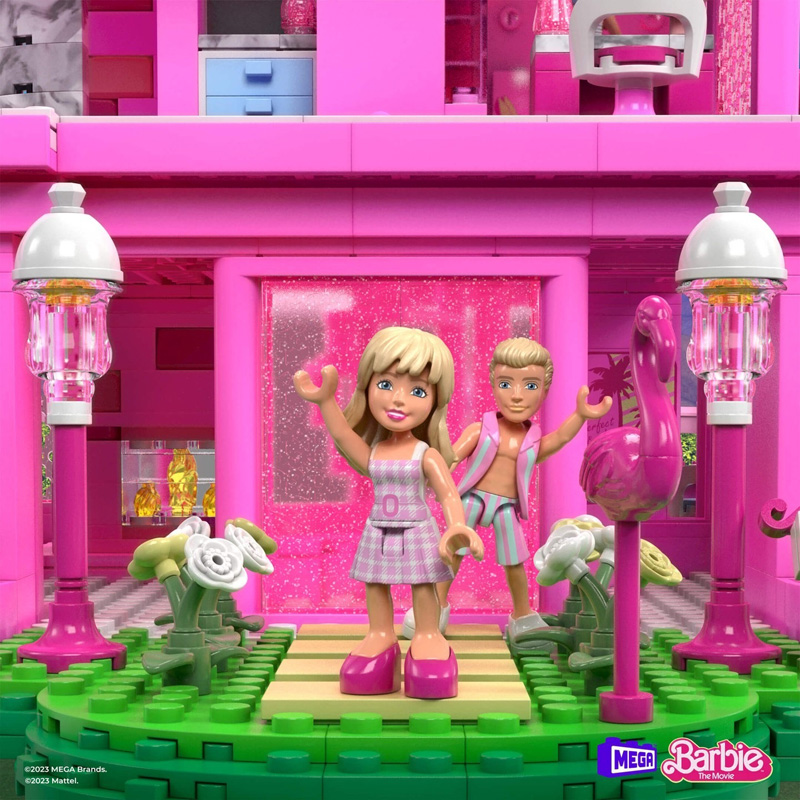 MEGA Barbie the Movie DreamHouse HPH26 Figuren