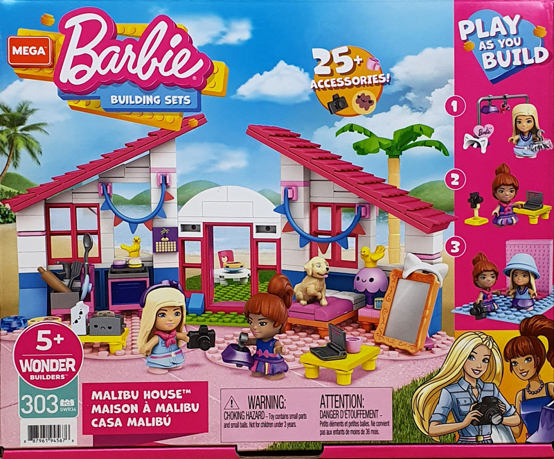MEGA Barbie Malibu House GWR34 Box Vorderseite